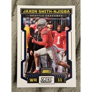 2023 Score - Rookies Jaxon Smith-Njigba #348 (RC)